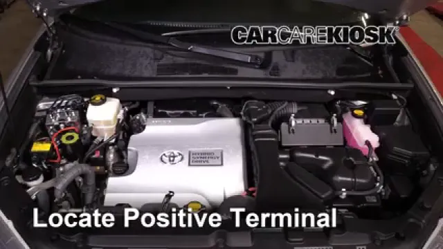 2013 Toyota Highlander Hybrid Limited 3.5L V6 Battery Jumpstart